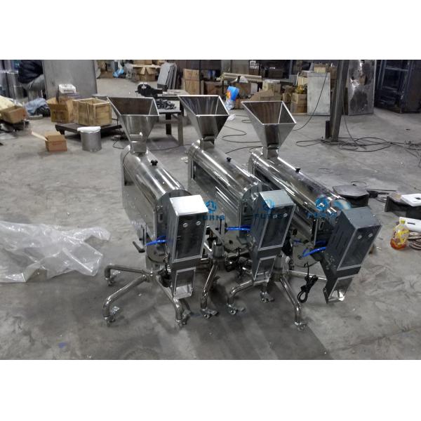 Small Stainless Steel Capsule Polishing Machine Adjustablet Speed 10000 Pcs / Min