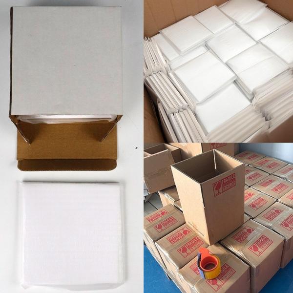 Non Slip Sublimation Ceramic Coaster Blanks With Cork Back 10cm And 10.8cm Size