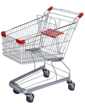 Germany Style Shopping Trolleys 5 Inch Grocery Hand Cart 1020×590×980 mm