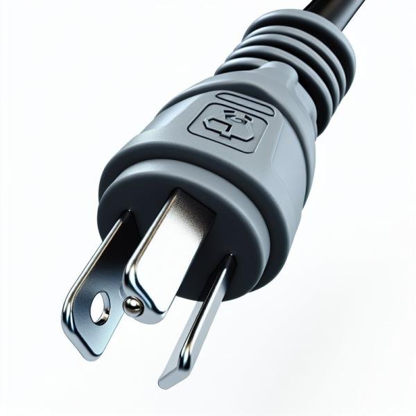 18AWG NEMA 1-15P C7-US 2 Prong Electric Power Cord Figure 8 Connector