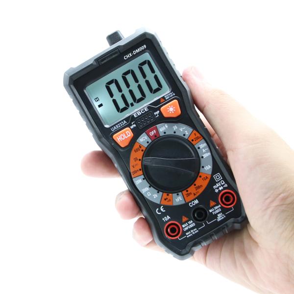 266g Manual Ranging Digital Multimeter 9.999uF 99.99uF Overload Protection