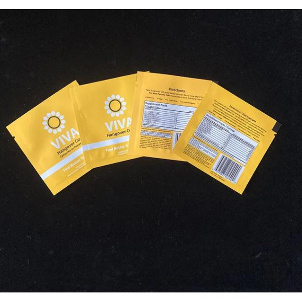 Polysmarts Bolsa de sello térmico reciclable de 3 lados Bolsa de sello de aluminio recargable de 3 lados con diseño personalizado