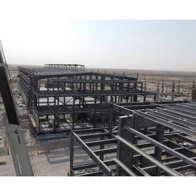 Large-Span Industrial Design Steel Structure for Gymnasium Warehouse and Hangar