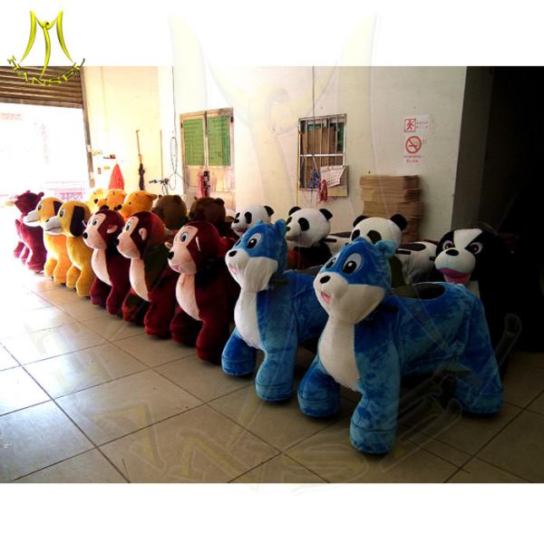 Hansel funfair battery coin operated amusement park luxury electric toy playground equipment kids animal scooter rides