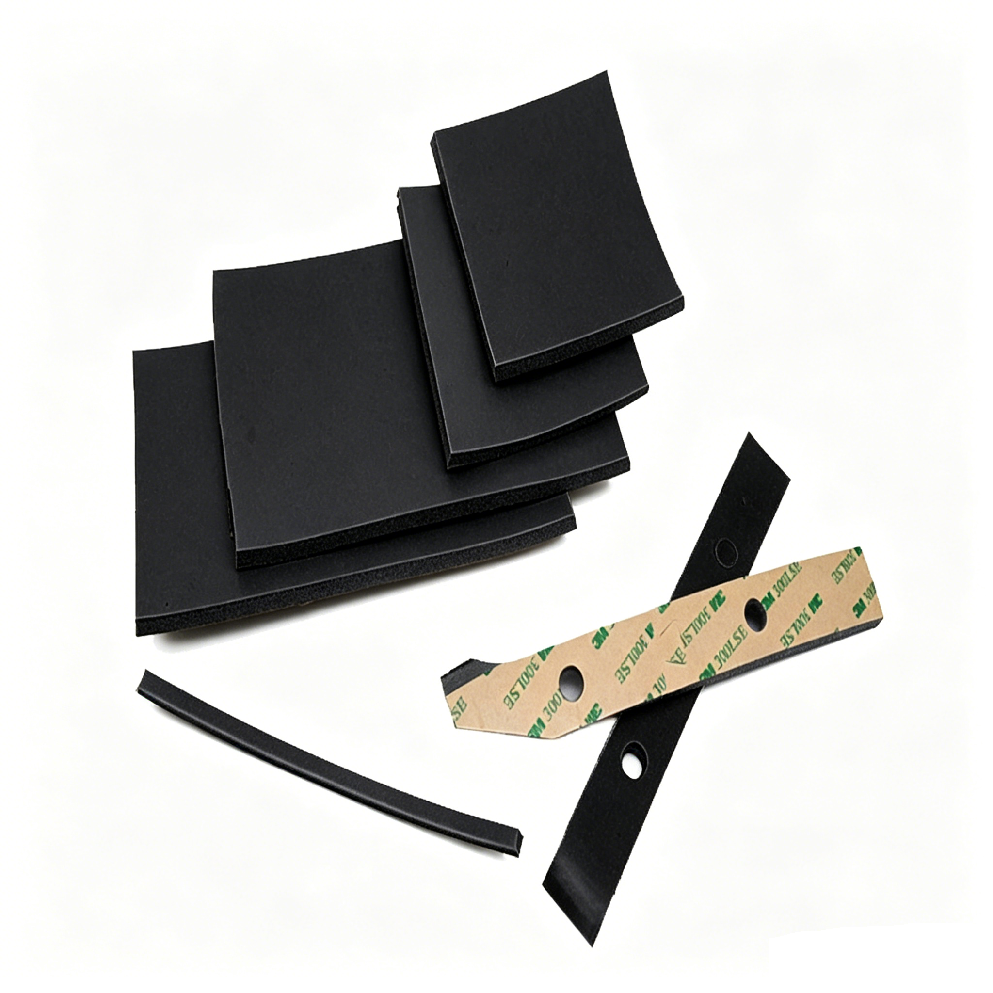 Z-Foam800-01FC High-Temperature Resistant Black Silicone Foaming Material For Communication Equipment
