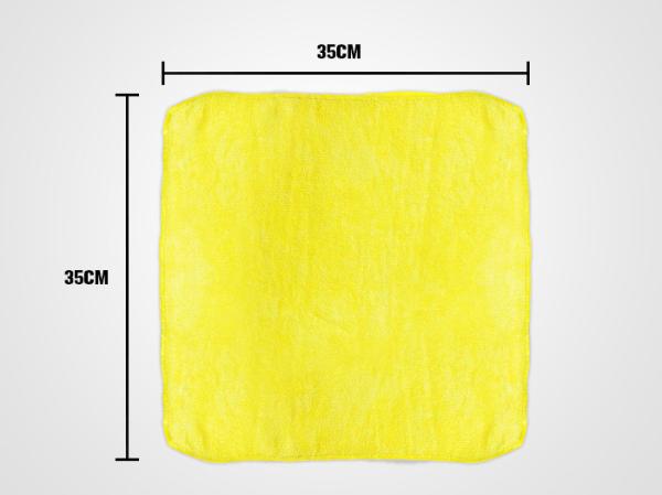 Multi Colored 35CM Microfiber Glass Cleaning Cloths