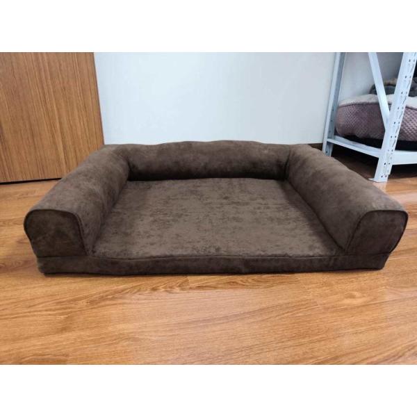 4.8kg Cooling Memory Foam Dog Bed 44in Machine Washable Pet Bed