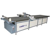 2500*1800mm CNC Digital Fabric Textile Cutting Machine with Blue Frame Silver Case