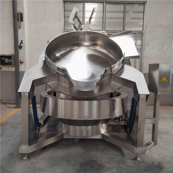 After-sales Service Free Spare Parts Industrial Gas Jacketed Kettle with Customized Design