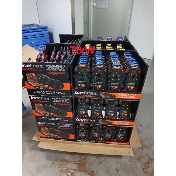 Картонные пластиковые подносы PDQ для набора льда, проданные в магазин Costco