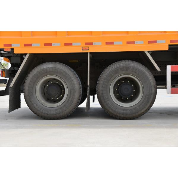 Usado 8*4 Dump Truck Para Venda Shacman 430hp Motor de GNC M3000S 11 metros de comprimento A/C