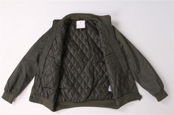 2 Style Cool Coats And Jackets Clothing Army Green Dark Blue Men'S Padded Jacket
