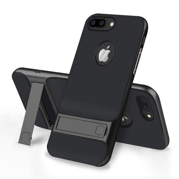 Foldable Finger Grip Phone Case High Clear Shock Absorption Dual Layer