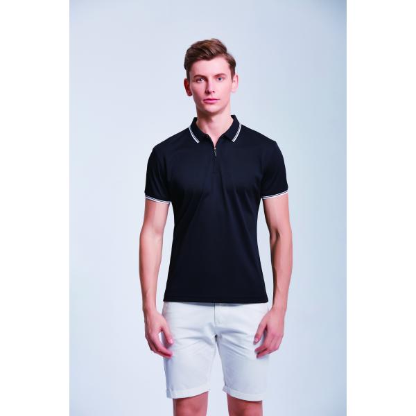 Футболка поло спорта 100% хлопок людей рубашек рукава краткости Flyita Breathable