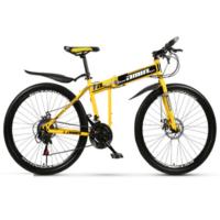 Dobradura dura do quadro 1.72m freio de disco alto do aço carbono do Mountain bike de 26 polegadas