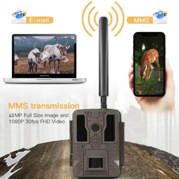 Infrared 14MP Outdoor Hunting Camera , Outdoor Night Vision Camera For Wildlife