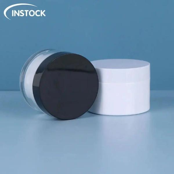 Vente en gros 30/50 ml Bouteille d'emballage cosmétique neuve 50gET Crème pour les yeux Masque pour le corps Crème à double paroi Jar Cosmétique