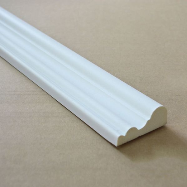 GD-85022 56mm Wholesale Rustic Corrosion Resistance Urethane Plain Pu Decorative Ceiling Moulding