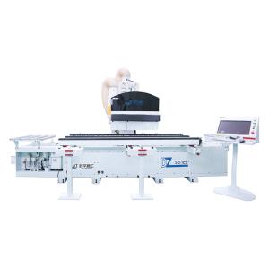 Electric Flush Wood Door Frame Cutting Machine Making Assembly Line