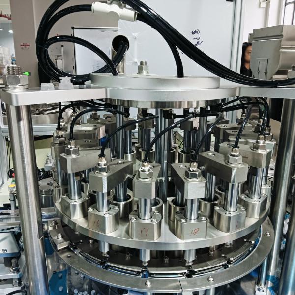 Machine mécanique à couvercle à double pliage à haute capacité à trois phases et à cinq fils