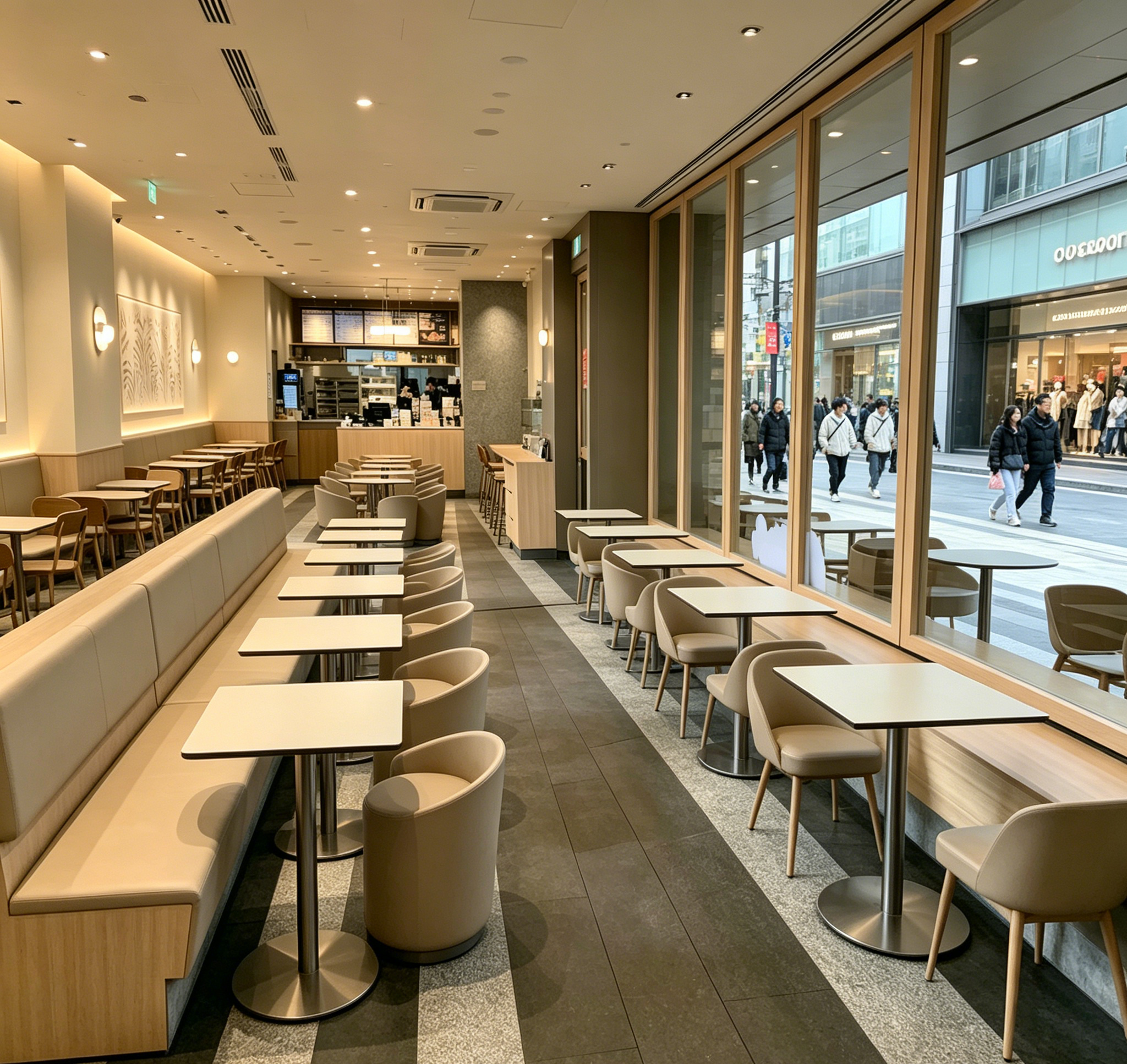 Waterproof & Scratch-Resistant HPL Table Tops for Chain Catering Stores