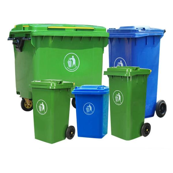 Factory Plastic Material Garbage Container Rubbish Bin Trash Can Dustbin Transparent Recycle Waste Bin