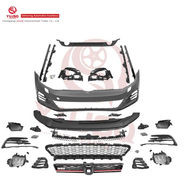 VW Golf 7 Front Bumper ABS 2013-2019 with Park Assist Sensor