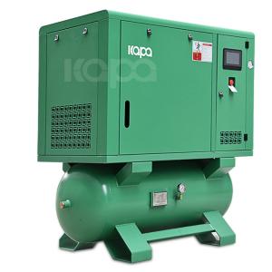 O corte 4In1 22kw/30hp do laser integrou o compressor de ar do parafuso montou