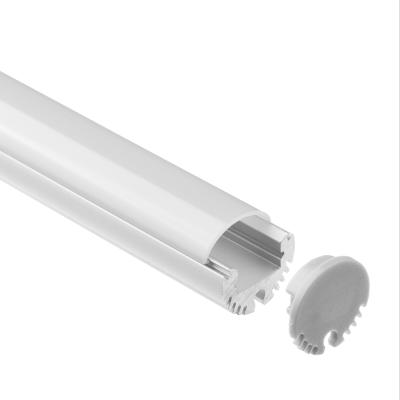A extrusão suspendida de alumínio do diodo emissor de luz do círculo da dissipação de calor do perfil do diodo emissor de luz anodizou