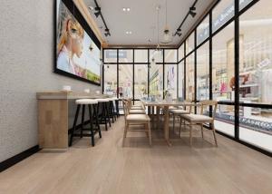 ISO Wear Resistance 7"×48" LVT Vinyl Flooring
