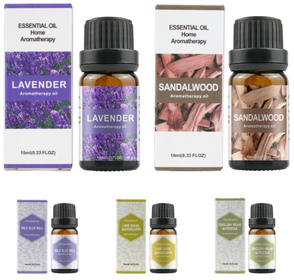 Óleos essenciais de alta qualidade Aromaterapia Óleos essenciais Óleo de fragrância 10 ml