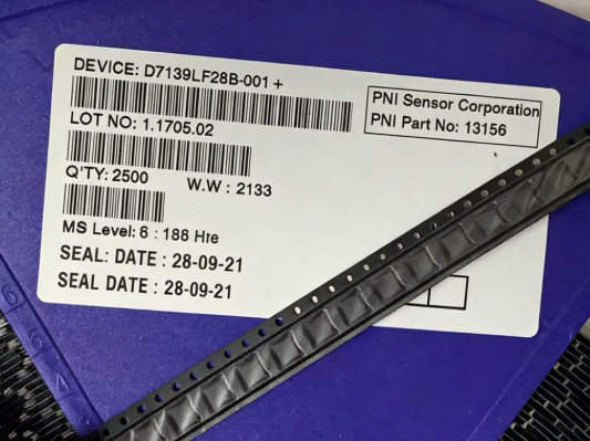 RM3100 PNI Sensor including 13156 13101 13104