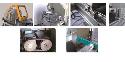 DECA MACHINE, window cuttingupvc aluminium machine ,door making machine/ 330mm cutting
