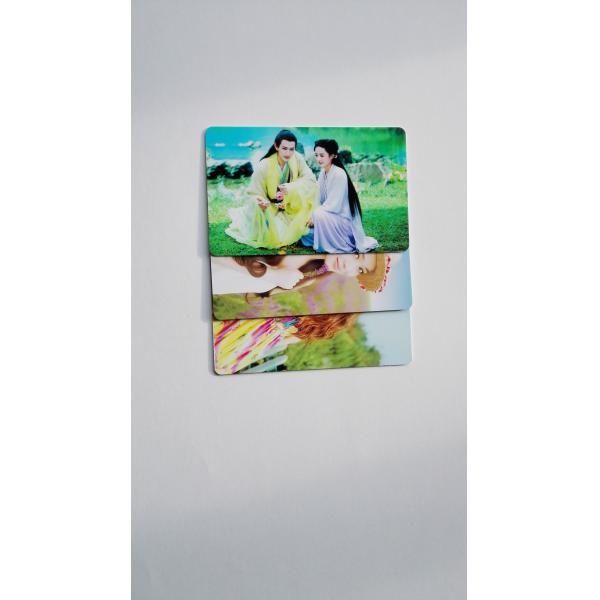 Custom Plastic Business Cards Inkjet Print PVC White Blank 85.5*54*0.76 Mm