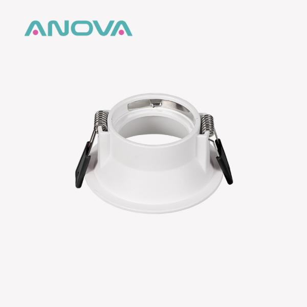 IP44 GU10 Recessed Spotlight Anti-Glare Frame de Alumínio Para Comercial