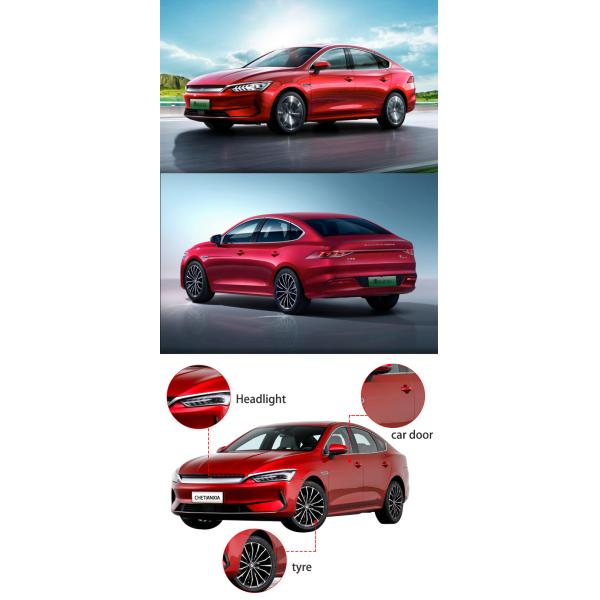 Vehículos eléctricos de nueva energía chinos contemporáneos 420KM Pure Byd Qin Plus