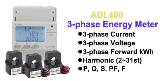 Acrel ADL400 Трехфазный многофункциональный энергоизмеритель для IOT-системы и EV-зарядщика