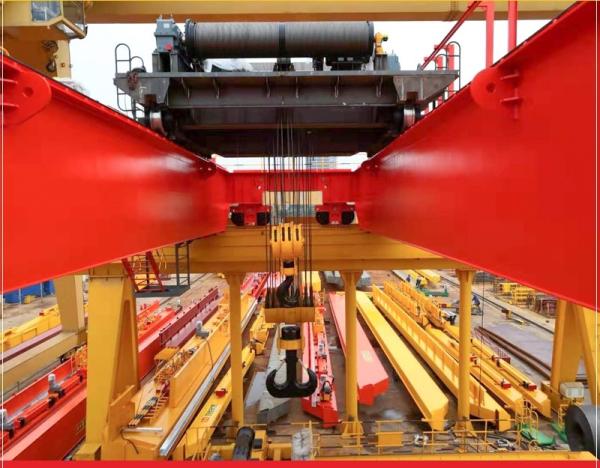 5ton~500ton Double Girder Overhead Crane With Trolley Lifting