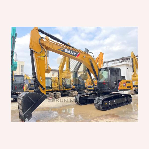 Used Sany 215C 21 Ton Crawler Excavator with Original Paint