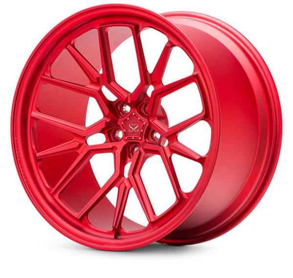 1 morceaux de Ferrari F48 ont forgé l'alliage d'aluminium des roues A6061