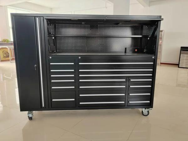 Efficiently Organize Machining Tools with Customized Trailer Tool Cabinet and Drawers