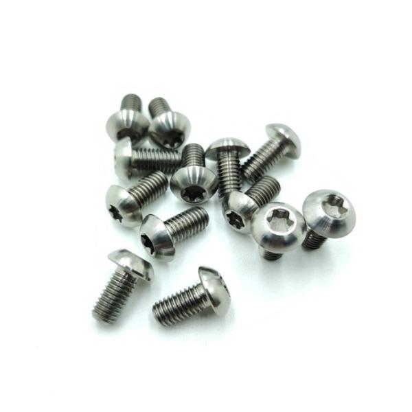 Iso7380 M5*10 Torx Drive Titanium Disc Rotor Bolts