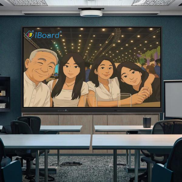 4K LCD Interactive Whiteboard Touch Panel Smart