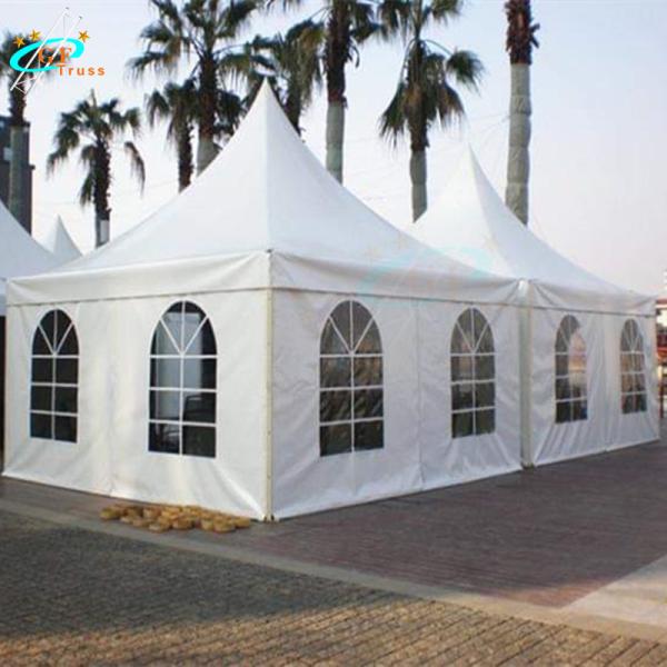 PUV Aluminum Party Tent Heavy Duty Outdoor Event Canopy With Windows
