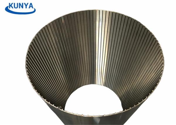 filtro de tela SS316L de Mesh Mild Steel Wedge Wire da água de 3.0mm Johnson Sieve Tube