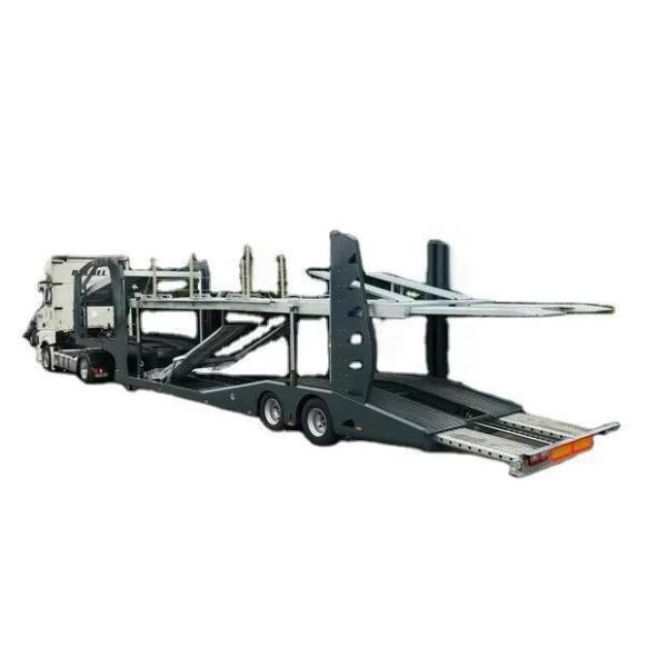 13600 mm+1300 mm de longueur 2550 mm de largeur Extension2 AXLE CAR CARRIER Semi-remorque