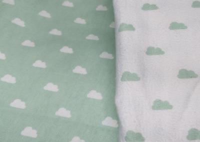 Plain Garment For Baby 150g / M² Cotton Flannel Cloth
