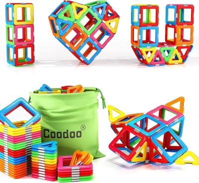 Toddlers Kids Educational Magnetic Building Blocks Magnetic Building Tiles BPA Free