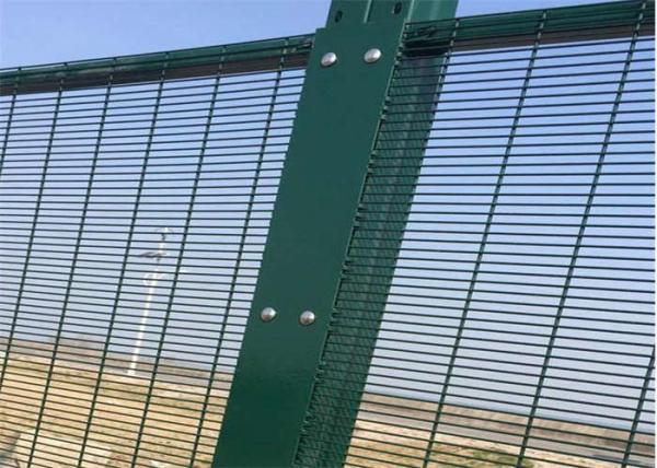 Military 358 metal security fencing Anti Climb Chain Link Fence 1.8m 2m Height