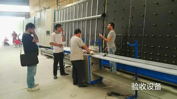 Automated Double Glazing Machinery , Glass Making Machine CE Certification
